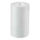 REFIL 1046/25 PLANETA AGUA POLIPROPILENO MELTBLOWN 5 D Entrada Caixa D Água Cor Branco