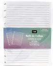Refil 80 Folhas para Caderno de Disco FOLHAS PAUTADAS - FWB - Tamanho B5 Refil 80 Folhas para Caderno de Disco FOLHAS PAUTADAS - FWB - Tamanho B5