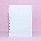 Refil Caderno Discos Inteligente Grande Pautas Branca 50 Fls