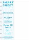 Refil Caderno Inteligente 90g 100 FLS Branco Liso 10 Furos
