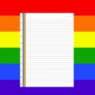 Refil Caderno Inteligente Grande Pautado 90g Arco-íris CP PM