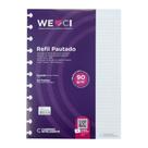 Refil Caderno Inteligente Pautado Grande 90g Com 50 Folhas