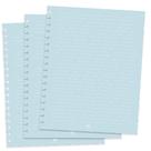 Refil caderno mini azul 4073re