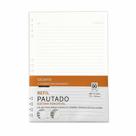 Refil Caderno Organizador 40 Fls Offset 90G Pautado 17X24 Refil Caderno Organizador 40 Fls Offset 90G Pautado 17X24