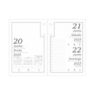 Refil Calendário de Mesa 2025 Redoma R501 Refil Calendário de Mesa 2025 Redoma R501
