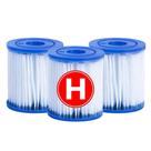 Refil Cartucho P- Bomba Filtrante 1250 Lh Modelo H 3 Unidades- Intex