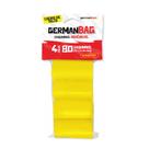 Refil Cata Caca 4 Rolos Perfumado Talco Amarelo