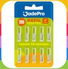 Refil Cônico Extra Fino para Escova Interdental JADEPRO (10 unidades)