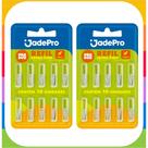Refil Cônico Extra Fino para Escova Interdental JADEPRO - KIT 2 cartelas (total 20 uni)
