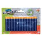 Refil dardos super shot com 12 dardos dmt6167 Refil dardos super shot com 12 dardos dmt6167