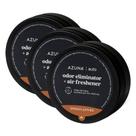 Refil de Aromatizador Automotivo Azuna Couro Espanhol 3 Unidades 56g