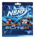 Refil De Dardos Nerf Elite 2.0 Pacote 20 Dardos F0040 Hasbro