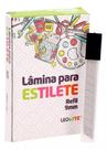 Refil de Estilete Estreito Lâmina 9mm Blister c/10 Unidades Leoarte Escritório Escolar Artesanato