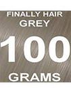 Refil de Fibras Capilares Finally Hair 100 g Cor Cinza para Disfarçar Falhas