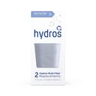 Refil de filtro de água Hydros Fast Flo Tech, pacote com 2 unidades, 150L