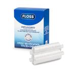 Refil de fio dental 2 carretéis 320 m sem sabor resistente a desfiar