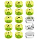 Refil de fio para aparador YWTESCH para Ryobi One Plus 11 pés 0,08 pol. Refil de fio para aparador YWTESCH para Ryobi One Plus 11 pés 0,08 pol.
