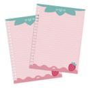 Refil de Folhas P/CADERNO SMART Universitario Hello com 48 Folhas Decoradas DAC