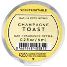 Refil de fragrância Bath and Body Works Champagne Toast 6 ml