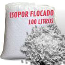 Refil de Isopor Flocado 100 litros para Enchimento de Puffs Almofadas Bichos de Pelúcia Artesanato Mistura na Fórmula de