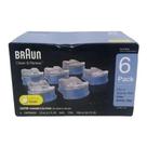Refil De Limpeza Braun Lemon Frash Clean & Renew com 6 cartuchos