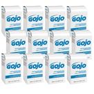 Refil de loção para mãos GOJO Premium 800 ml (pacote com 12) Refil de loção para mãos GOJO Premium 800 ml (pacote com 12)