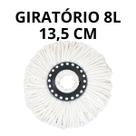 Refil de Microfibra para Mop Modelos Flat, Spray e Giratório Kit 2/4/6 Refil