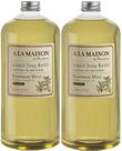 Refil de sabonete para mãos A LA MAISON French Rosemary Mint 1L (pacote com 2)