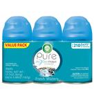 Refil de spray de purificador de ar Air Wick Fresh Waters 3ct