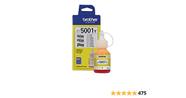 Refil de tinta Brother BT-5001Y yellow InkTank Refil de tinta Brother BT-5001Y yellow InkTank