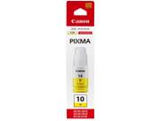 Refil De Tinta Canon Original Gi10 Amarelo Para GM2010 GM4010 G5010 G5011 G6010 G7010