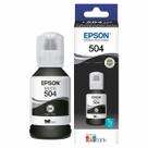 Refil de Tinta Epson T504 Preto L4150 L4160 L6161 L6171 L6191 L6270 Original 127ML