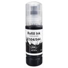 Refil de Tinta Preto Bk E504 544 70ml Compatível para L4150 L4160 L6161 L6171 L6191 L14150 L3150