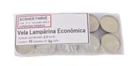 Refil De Velas De Lamparina Shabat Parve 10 Und Kosher 2,5 horas