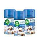 Refil Desodorizador Bom Ar Flor De Algodão Kit C/ 3 Unidades