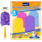 Refil Duster KEEPOW compatível com Swiffer Hand Duster, pacote com 4