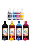 Refil e 4 Tinta Compatível Para Canon G6010 de 1 Litro