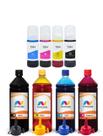 Refil e 4 Tinta Compatível Para Epson L4160 de 1 Litro