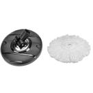 Refil Esfregão Mop 360 Perfect Pro Base de Suporte do Cabo Inclusa