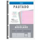 Refil fichario pautado 5 cores 80 folhas 90g - tilibra Refil fichario pautado 5 cores 80 folhas 90g - tilibra