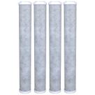 Refil Filtro Carvão Ativado 20 Polegadas X 2 1/2, 4 Peças Refil Filtro Carvão Ativado 20 Polegadas X 2 1/2, 4 Peças