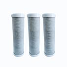 Refil Filtro Carvão Ativado Carbon Block 9 3/4 Kit 3