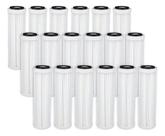Refil Filtro Plissado Lavável 10 Polegadas X 2 1/2, 18 Peças