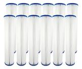 Refil Filtro Plissado Lavável 20 Polegadas X 2 1/2 24 Peças