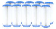 Refil Filtro Plissado Lavável 20 Polegadas X 4 1/2 10 Peças