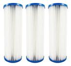 Refil Filtro Plissado Lavável 20 Polegadas X 4 1/2 - 3 Peças