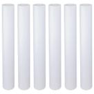 Refil Filtro Polipropileno 20 Polegadas X 2 1/2 - 6 Peças