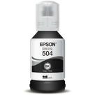 refil garrafa de tinta T504 65ML Preto para L4150, L4160, L6161, L6171, L6191