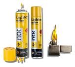 Refil Gás Cartucho 300ml Recarga Isqueiros e Maçarico Portátil Lighter NTK