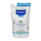 Refil Gel Lavante Suave Mustela Corpo e Cabelo 400ml